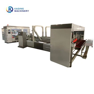 Straight Line Automatic Folder Gluer Machine for Carton Box Making