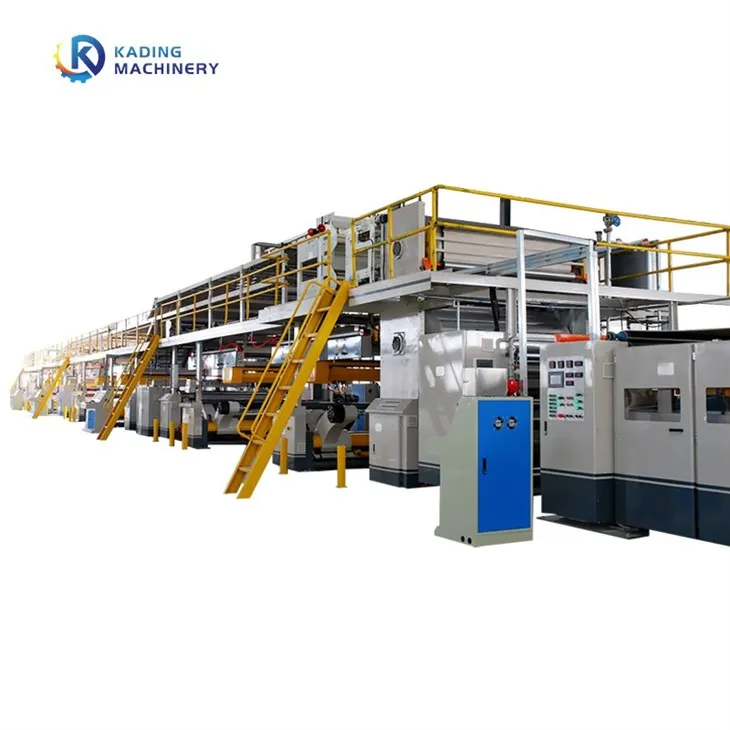 3 5 7 ply Corrugated Cardboard Production Line