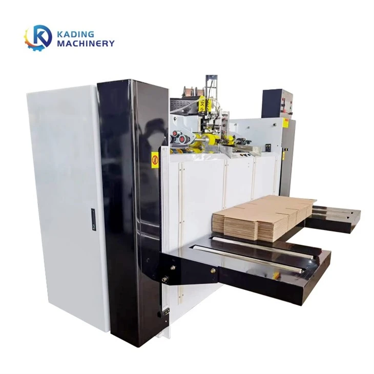 semi automatic stitching machine for corrugated boxes